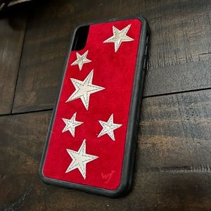 iPhone 10 max velvet star case